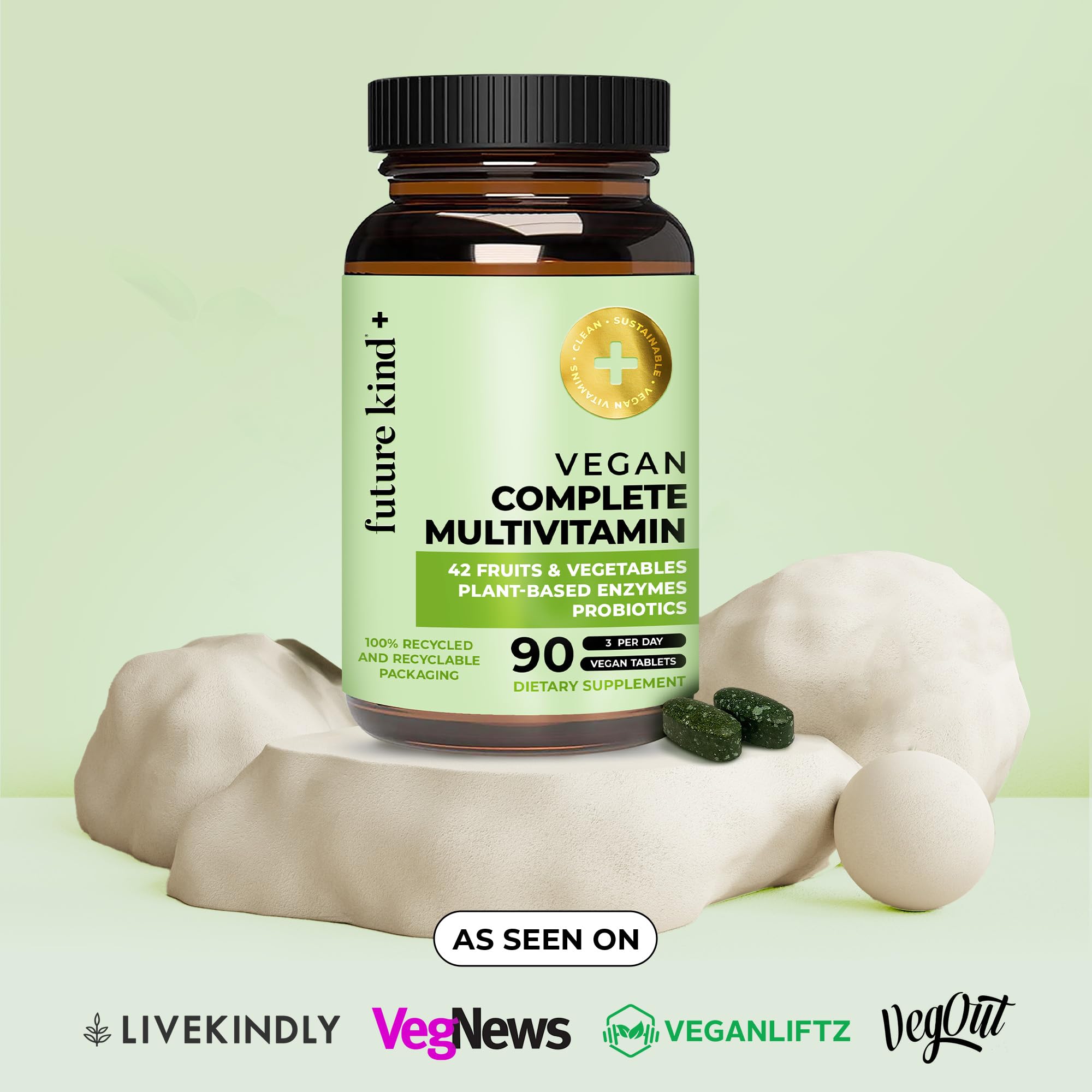 B12 y Zinc en Future Kind para energía y salud de la piel