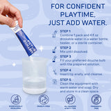 FUTURE METHOD mezcla polvo con agua para limpieza anal suave.