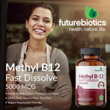Futurebiotics Methyl B12 apto para veganos y vegetarianos.