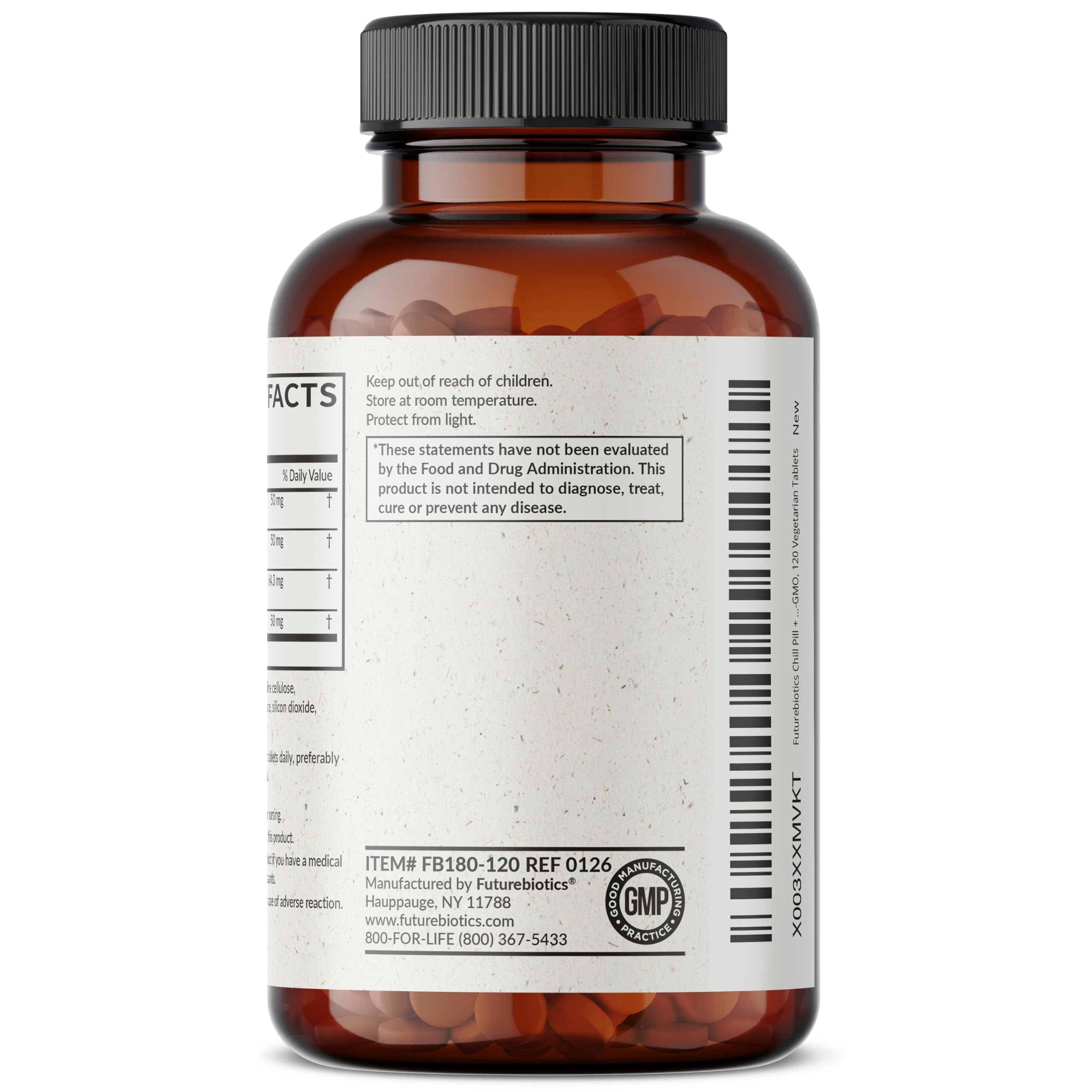 Futurebiotics Chill Pill, rutina diaria de relajación y bienestar