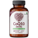 Futurebiotics CoQ10 200 mg, fórmula vegana apta para dietas vegetarianas.