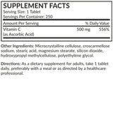 Futurebiotics Vitamina C, control de calidad para cada lote.