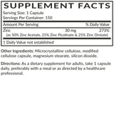 Futurebiotics Zinc Triple Action, símbolo vegano, apto para vegetarianos.