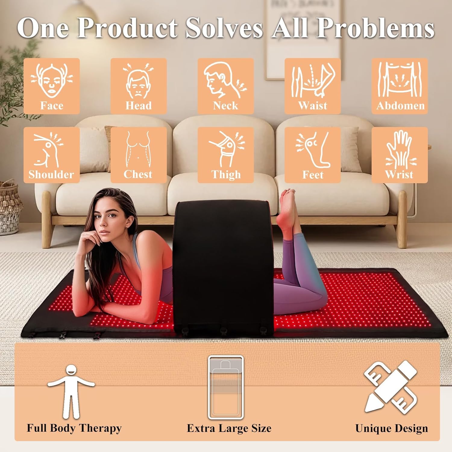 Fuuerds control multi-modos para adaptar la terapia según necesidad.