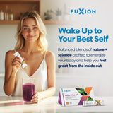 FuXion Vita Xtra T+ con guayusa y té verde para energía natural