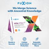 Vaso con hielo: FuXion Vita Xtra T+ aporta energía sostenida