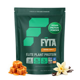 FYTA Elite proteína en vaso, mezcla rápida y cremosa para desayunos.