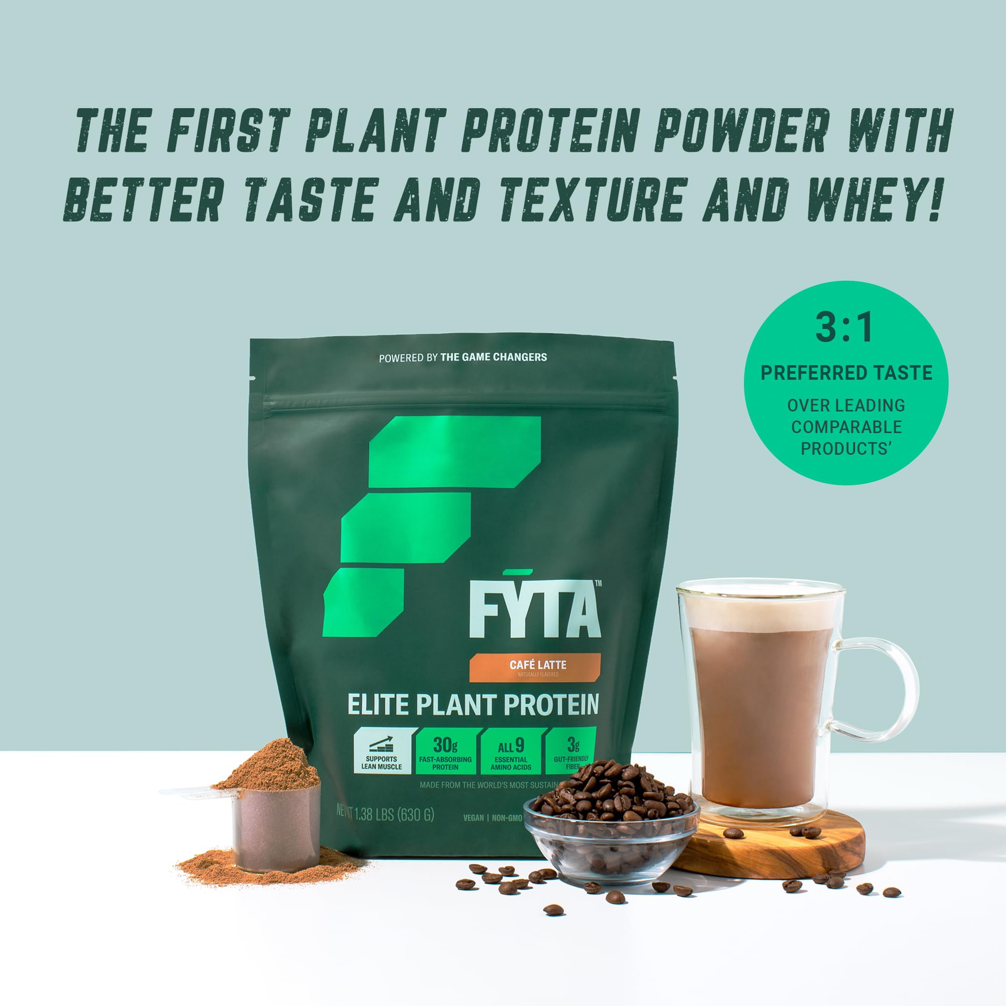 FYTA Elite Proteína Vegetal, sin edulcorantes artificiales