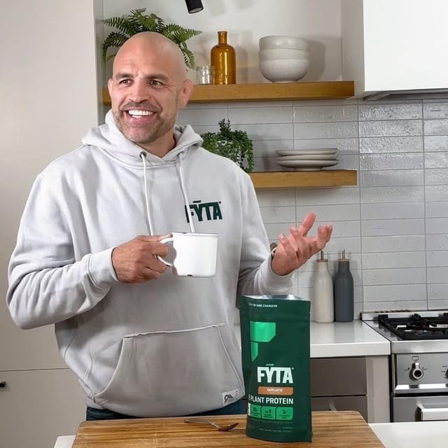 FYTA proteína vanilla en brownies, toque indulgente y saludable.
