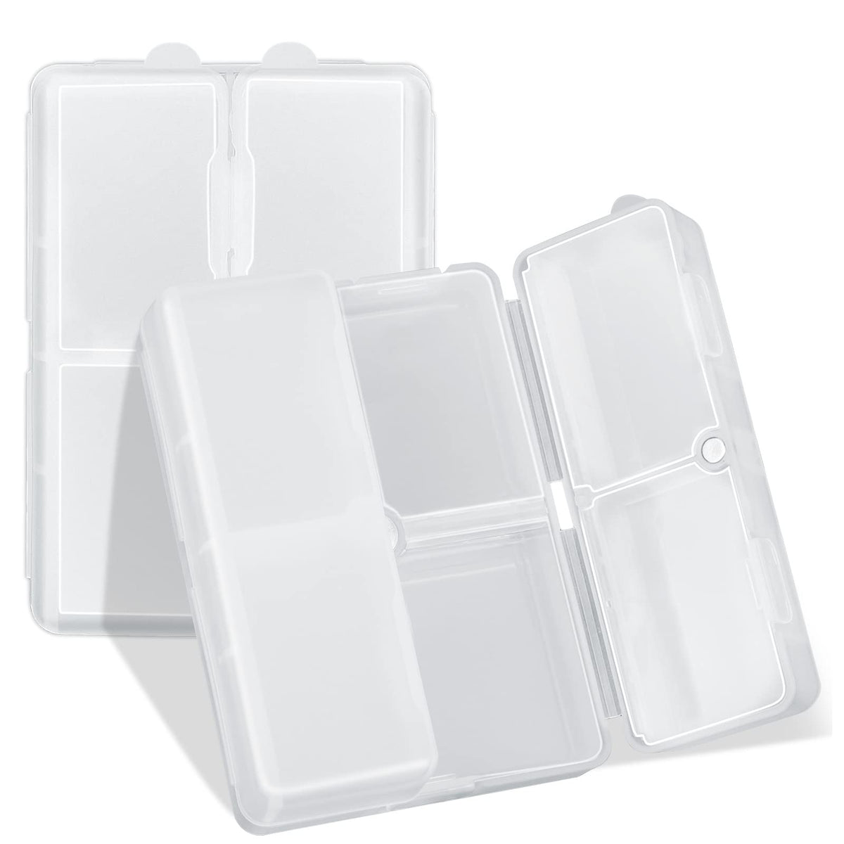 FYY Organizador diario de píldoras con 7 compartimentos, ideal para viajes seguros.
