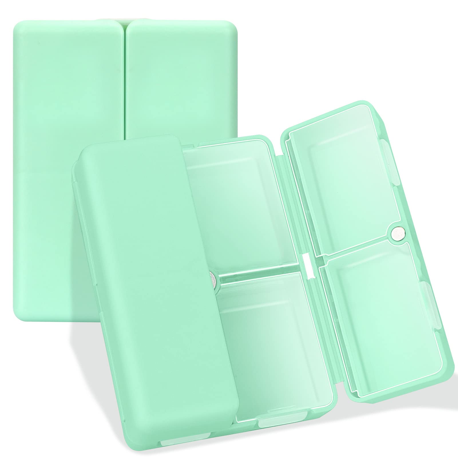 FYY organizador diario de pildoras, 7 compartimentos, ideal para viaje.