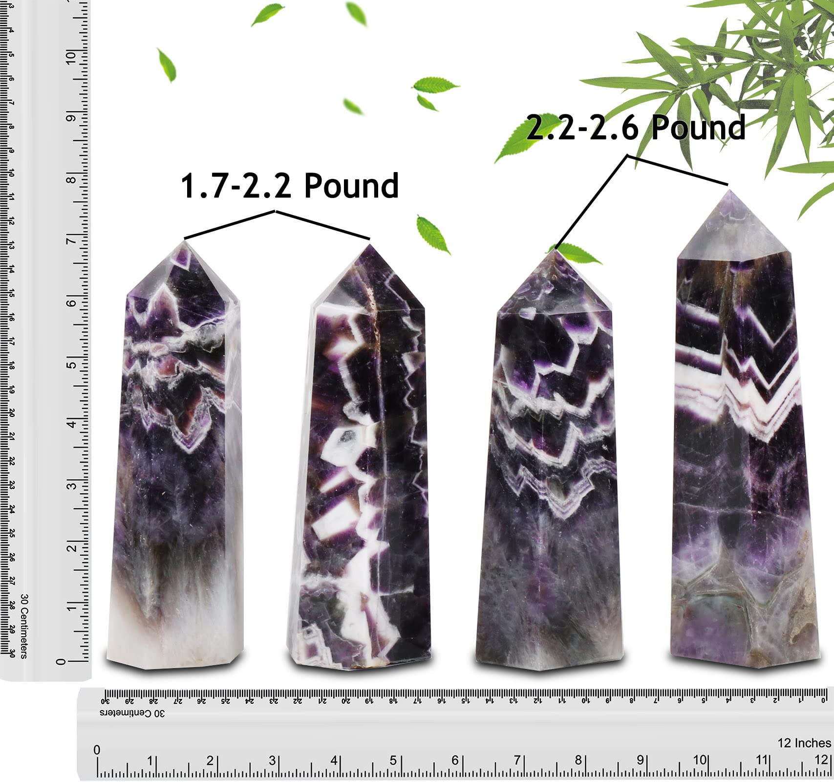 FZBHRO regalo cristal amatista con franjas para principiantes