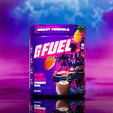 G Fuel Miami Nights 2.0, medidor de polvo para dosis precisas en juego.