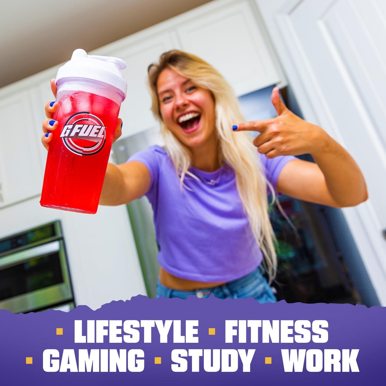 G Fuel Miami Nights 2.0, opción sin azúcar para evitar bajones durante sesiones.