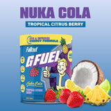 G Fuel Nuka Cola 2.0 etiqueta de ingredientes con antioxidantes y vitaminas
