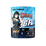 Rincón de juego con G Fuel Pinup GF, listo para concentración prolongada.