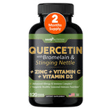 GADE NUTRITION Quercetina 500 mg cápsulas: apoyo inmunológico diario.