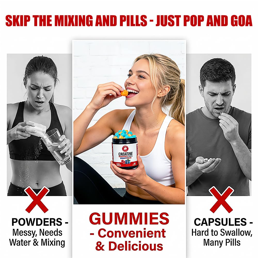 GABE SUNNYBEARS envase de 160 gomitas para consistencia en entrenamientos.