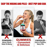 GABE SUNNYBEARS envase de 160 gomitas para consistencia en entrenamientos.