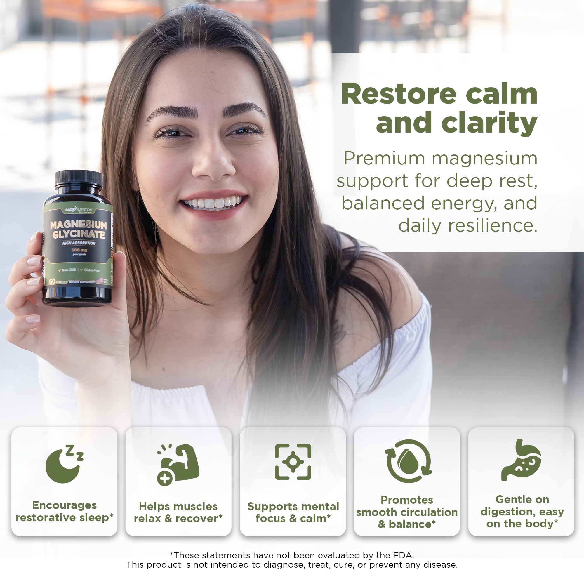 GADE NUTRITION Calma dormir, cápsulas: posible ayuda para un sueño más sereno.