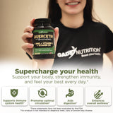 GADE NUTRITION cápsulas de absorción rápida para uso diario.