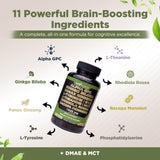 GADE NUTRITION Ginkgo Biloba, hojas visibles que mejoran la claridad mental