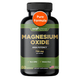 Gade Nutrition Oxido de Magnesio puro en botella para uso diario.