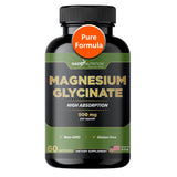 GADE NUTRITION Magnesio glicinato puro, cápsulas: alta absorción para relajación y soporte muscular.