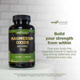 Gade Nutrition fórmula sin aditivos para uso diario de magnesio.