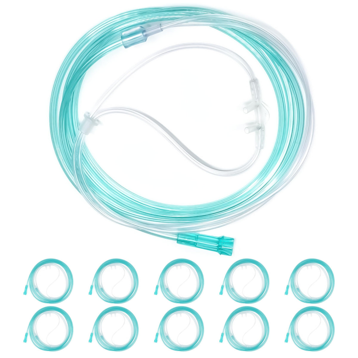 Catéter nasal de Gadget Beyond de alto flujo, empaque de 10 unidades, confort prolongado.
