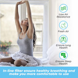 Gadget Beyond filtro universal CPAP, diseño compacto para viaje.