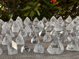 GAF TREASURES Apofilita punta clara ideal para joyería y decoración interior