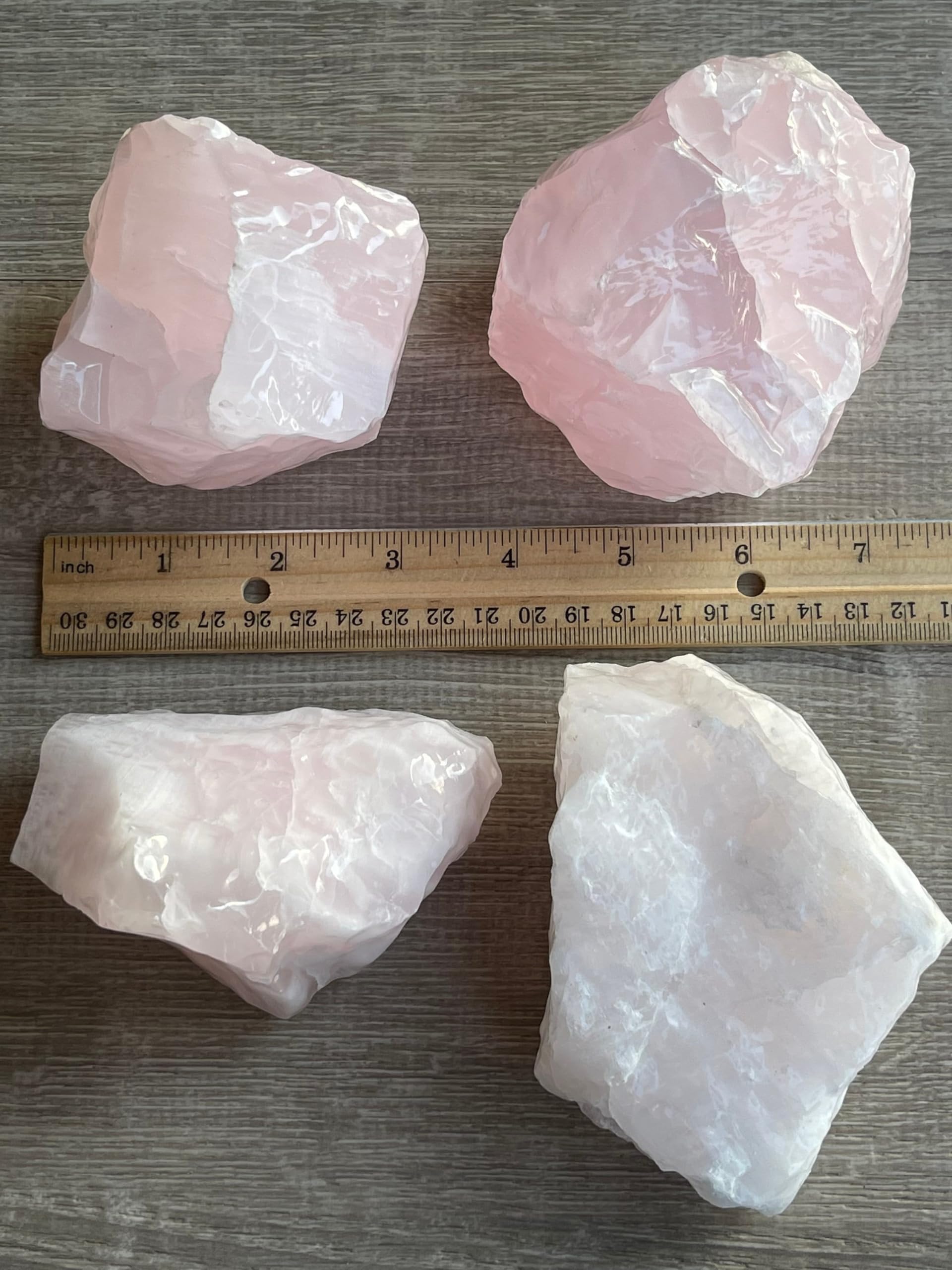 Calcita rosa de México, natural y lista para exhibición, de GAF TREASURES.