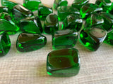 GAF TREASURES obsidiana verde curación - ideal para rituales y viajes astrológicos.