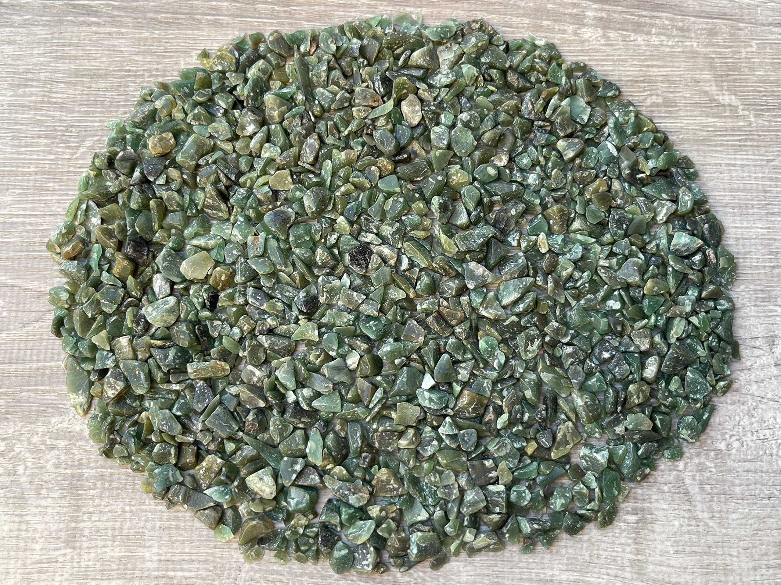 GAF TREASURES cristalitos mini aventurina verde 3mm-12mm ideales para artes y adornos