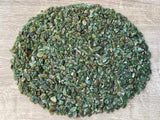 GAF TREASURES cristalitos mini aventurina verde 3mm-12mm ideales para artes y adornos