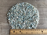 GAF TREASURES Aquamarina mini 4-12 mm para joyería y manualidades.