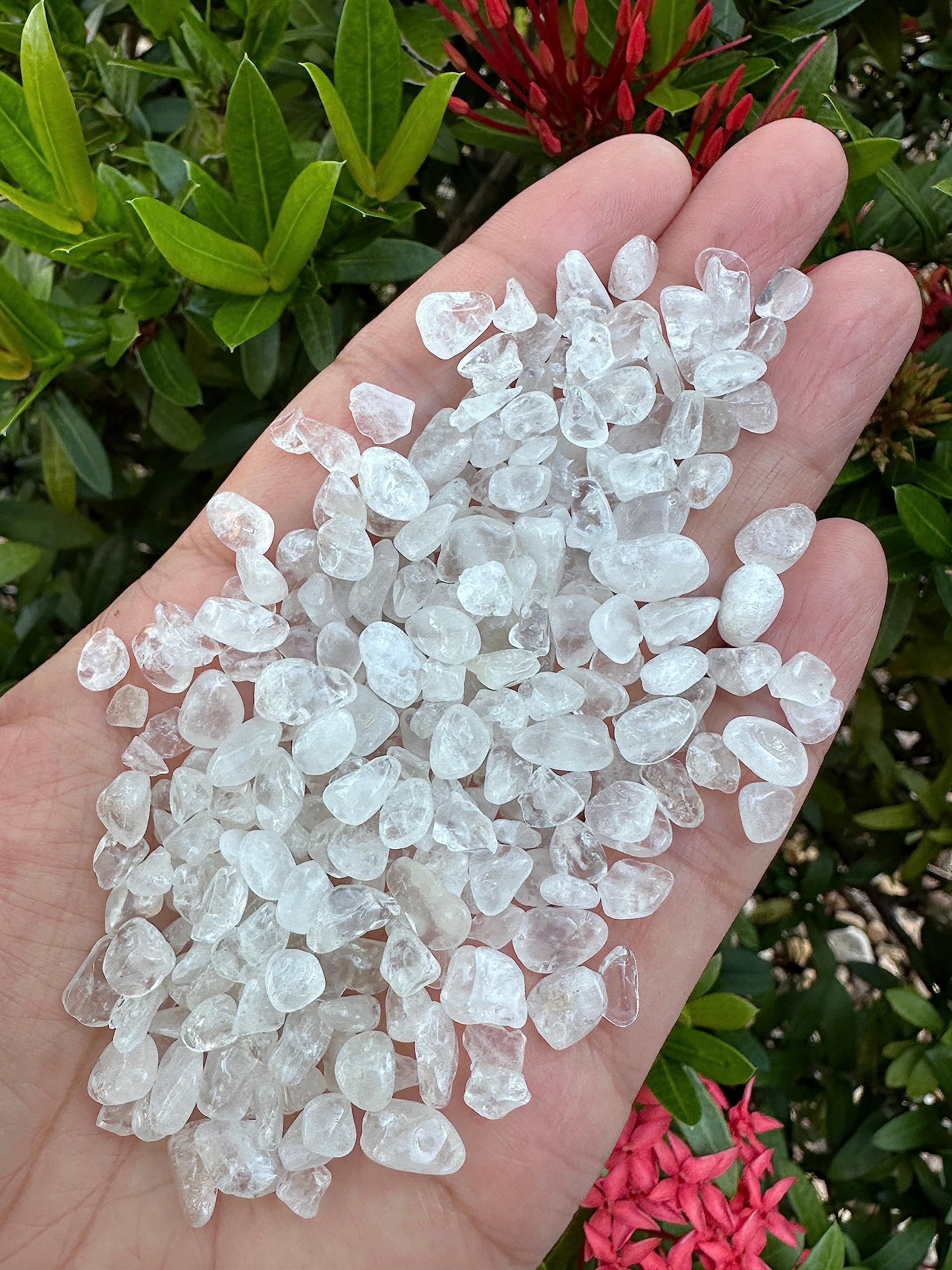 GAF TREASURES pedacitas cristal claro para adornos y orgonitas