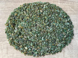 GAF TREASURES pedacitos aventurina verde 3mm-12mm para joyería y decoraciones