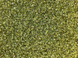Piedras de 2–3 mm de peridoto, GAF TREASURES, útiles para cuentas y mosaicos.