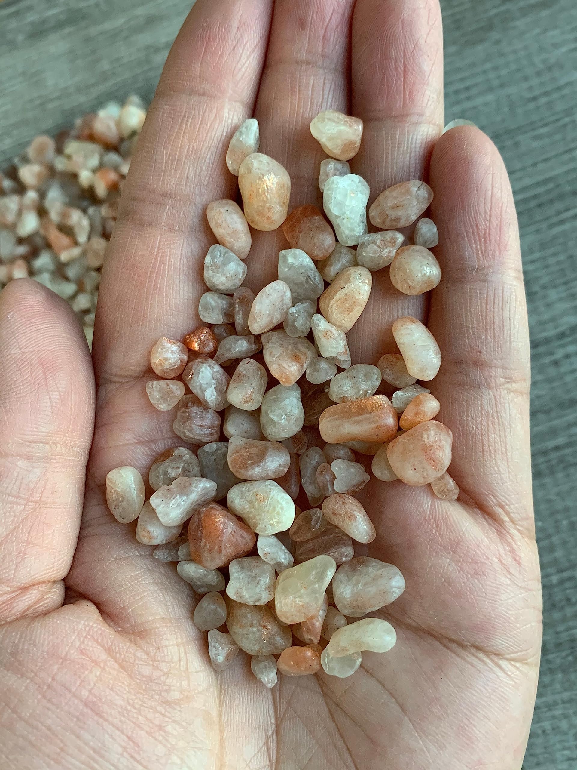 GAF TREASURES: chips irregulares para plantas y arreglos decorativos con piedra sol.