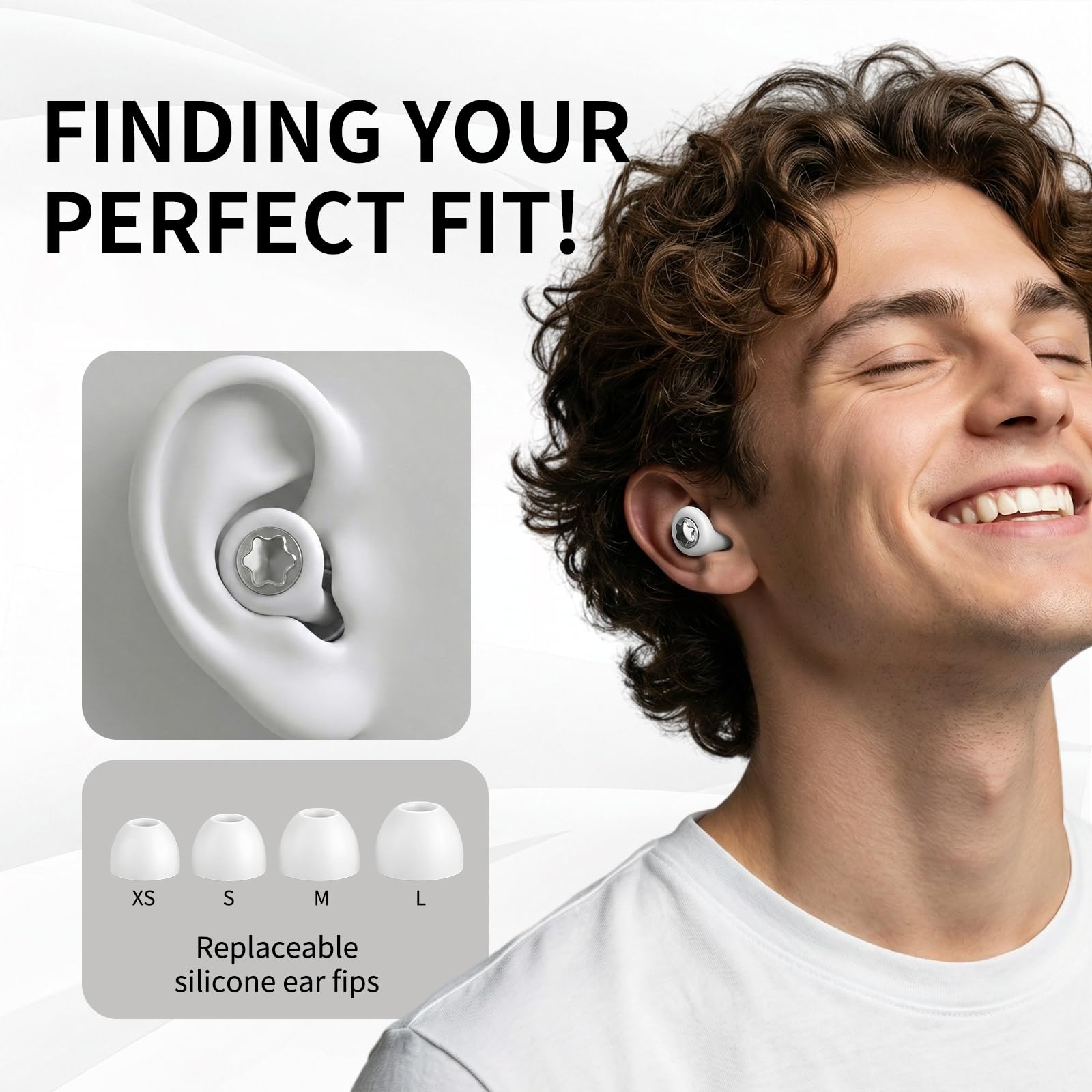 GAGAAL tapones con tallas XS-S-M-L para ajuste perfecto