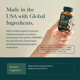 Gaia Herbs Adaptogen Performance: logo de Gaia Herbs para confianza en la calidad.