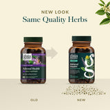 Gaia Herbs Adrenal Health, contenedor-cápsulas, fácil de tragar.