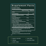 Capsulas vegetales de Gaia Herbs Adrenal Health Nightly Restore listas para tomar.