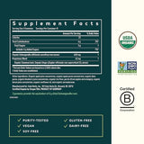 Gaia Herbs Ashwagandha Gummies etiqueta clara y productos naturales