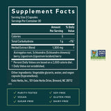 Gaia Herbs Astragalus Supreme: cápsulas vegetales listas para uso diario.
