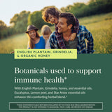 Gaia Herbs Bronquial Bienestar, aroma herbal que invita a una experiencia calmante.