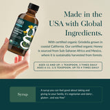 Gaia Herbs Bronquial Bienestar, ingredientes seleccionados en una mezcla herbal.