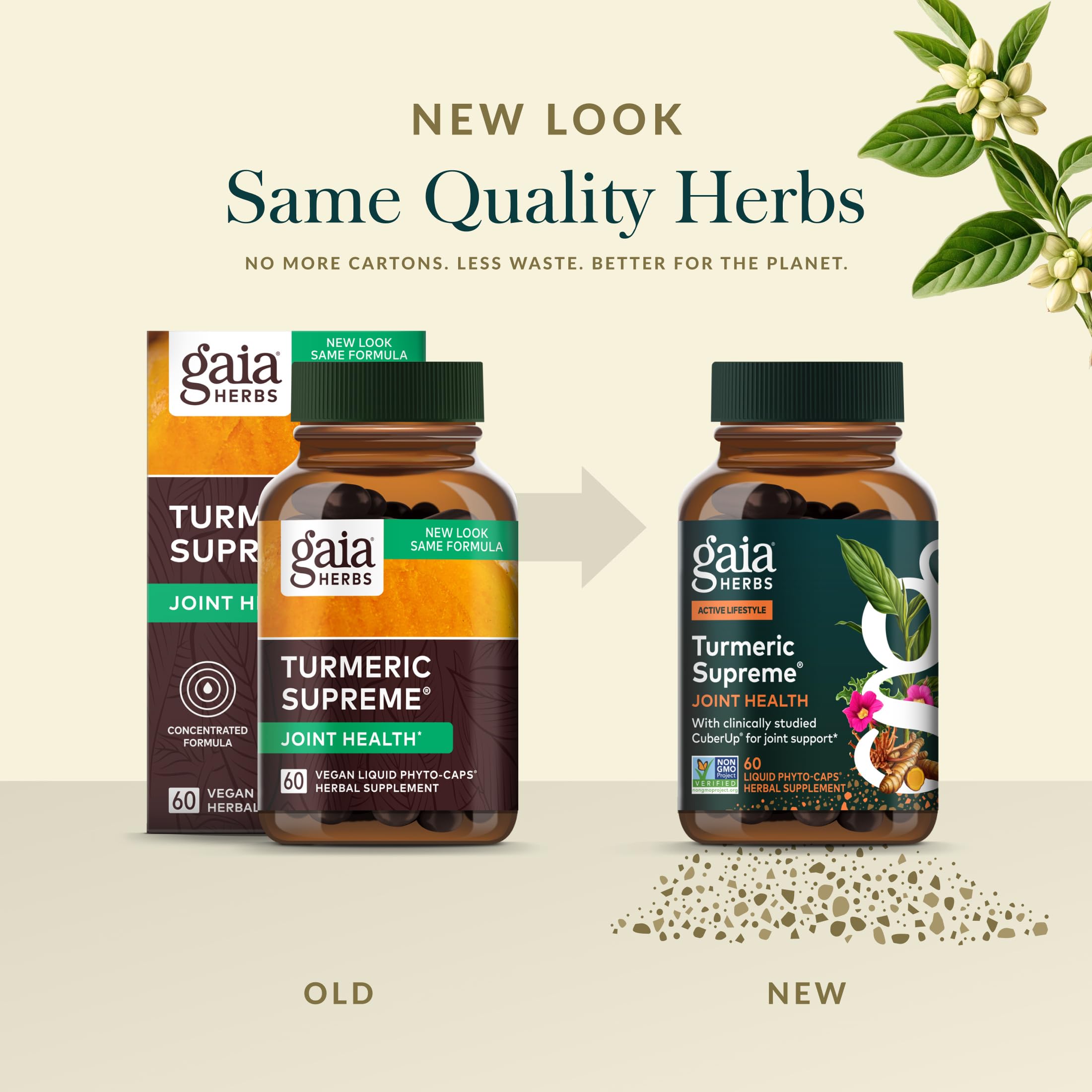 Gaia Herbs Compromiso de calidad y origen global.